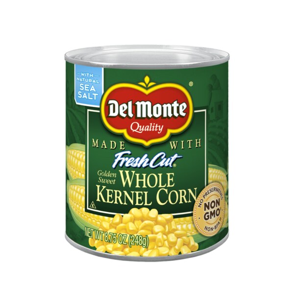 Del Monte Del Monte Golden Super Sweet Whole Kernel Corn 8.75 oz. Can, PK12 2000271 - main